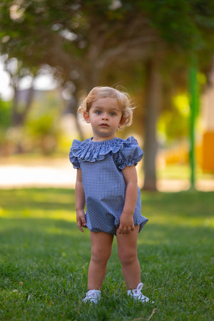Pelele cuadros Vichy