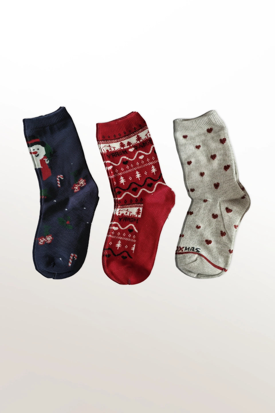 Pack nº2 de 3 pares de calcetines infantiles