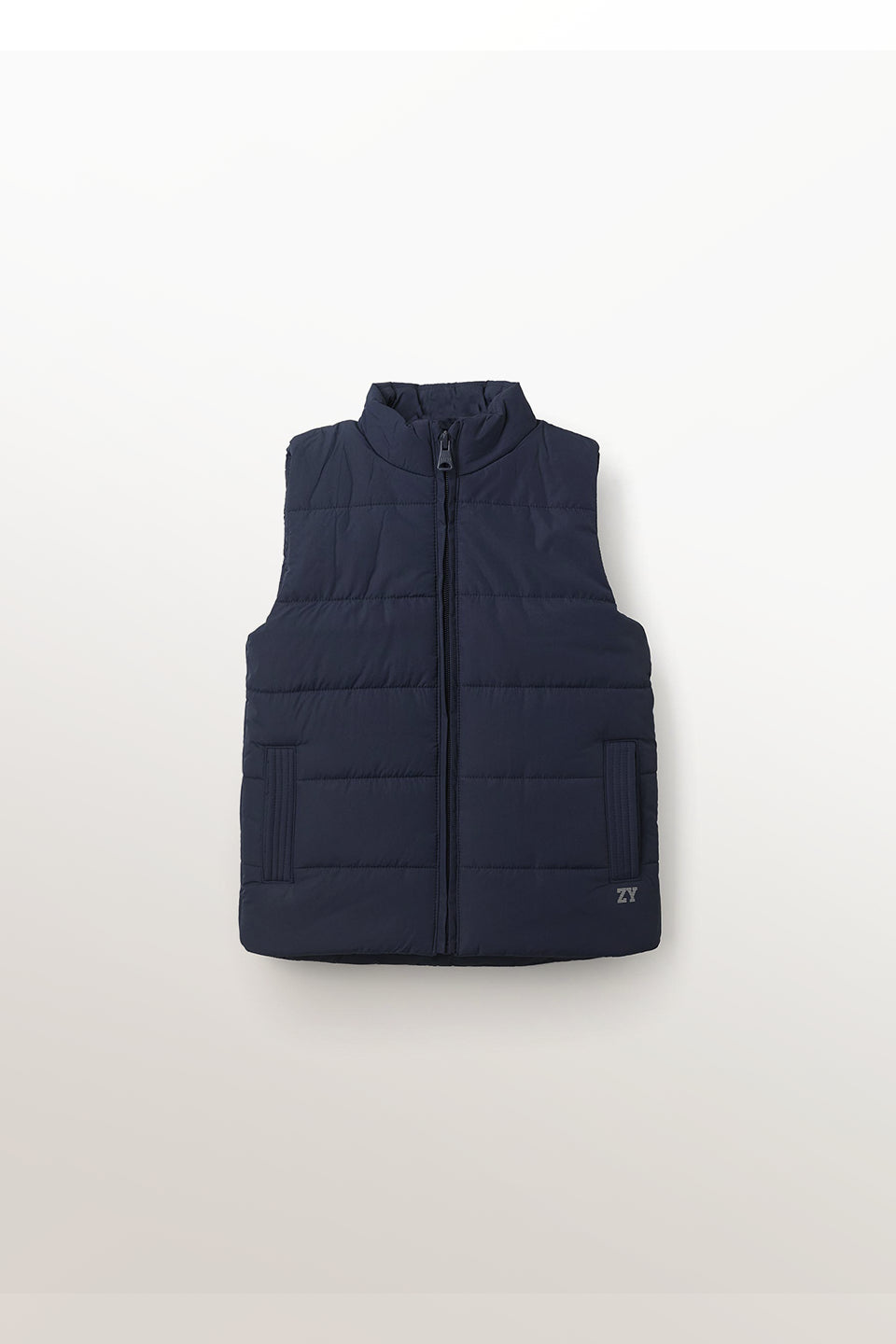 Chaleco acolchado azul oscuro niño