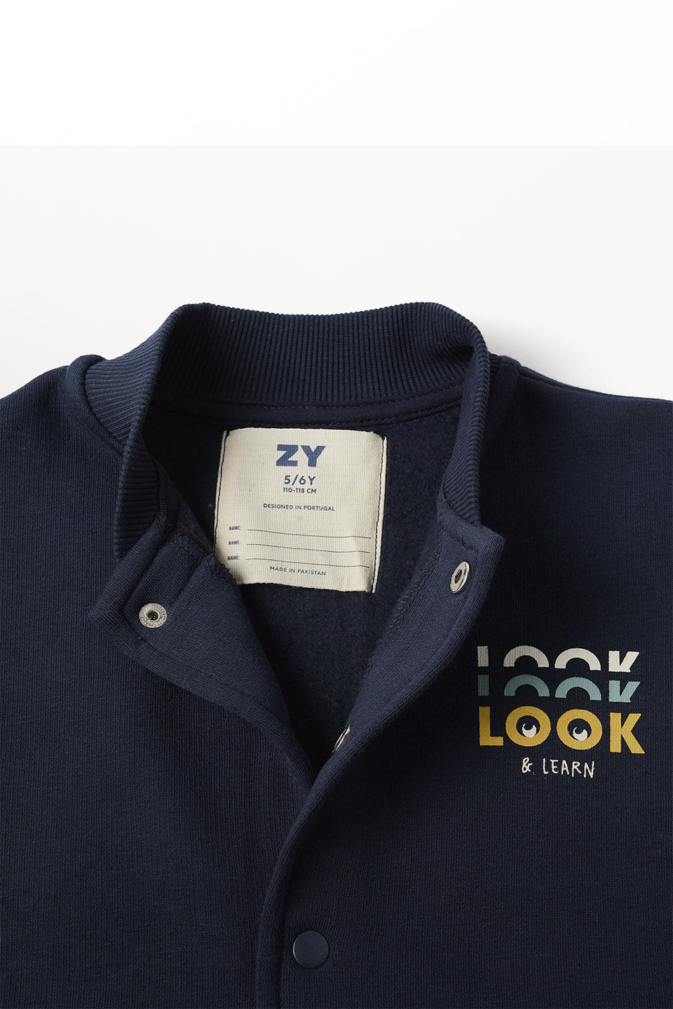Chaqueta fleece azul oscuro niño