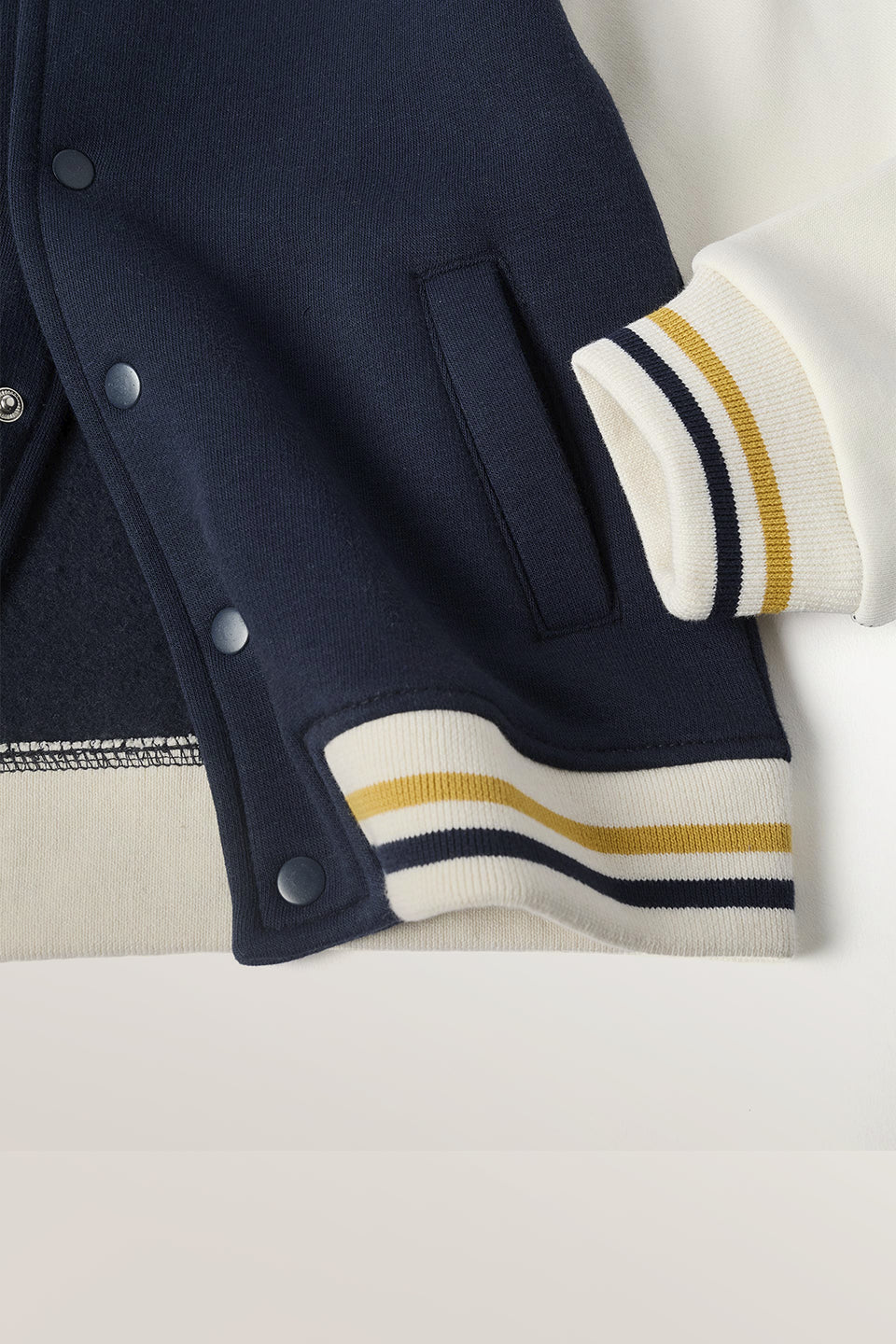 Chaqueta fleece azul oscuro niño