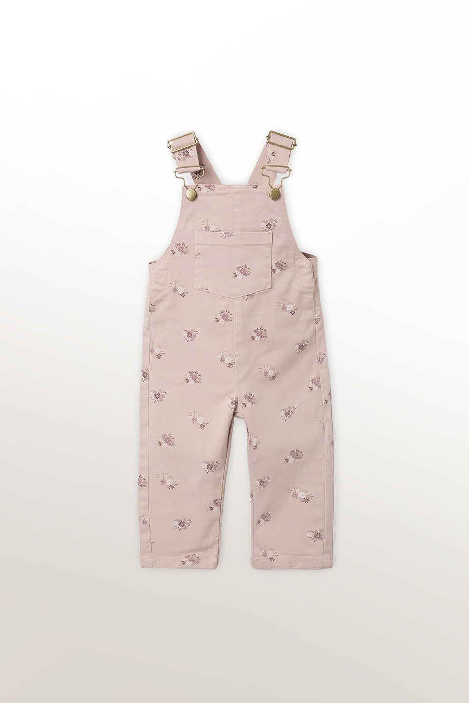 Mono de sarga estampado claro bebé niña