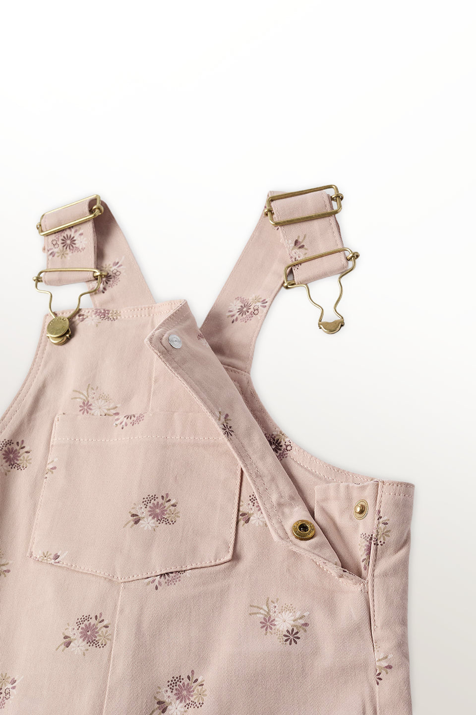 Mono de sarga estampado claro bebé niña