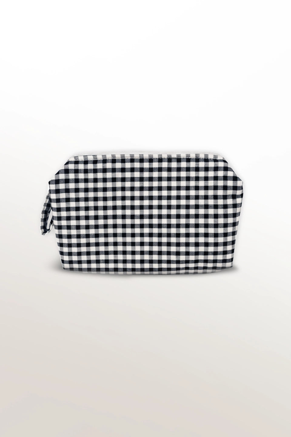 Neceser organizador en vichy negro