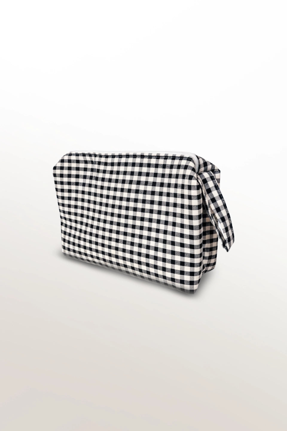 Neceser organizador en vichy negro