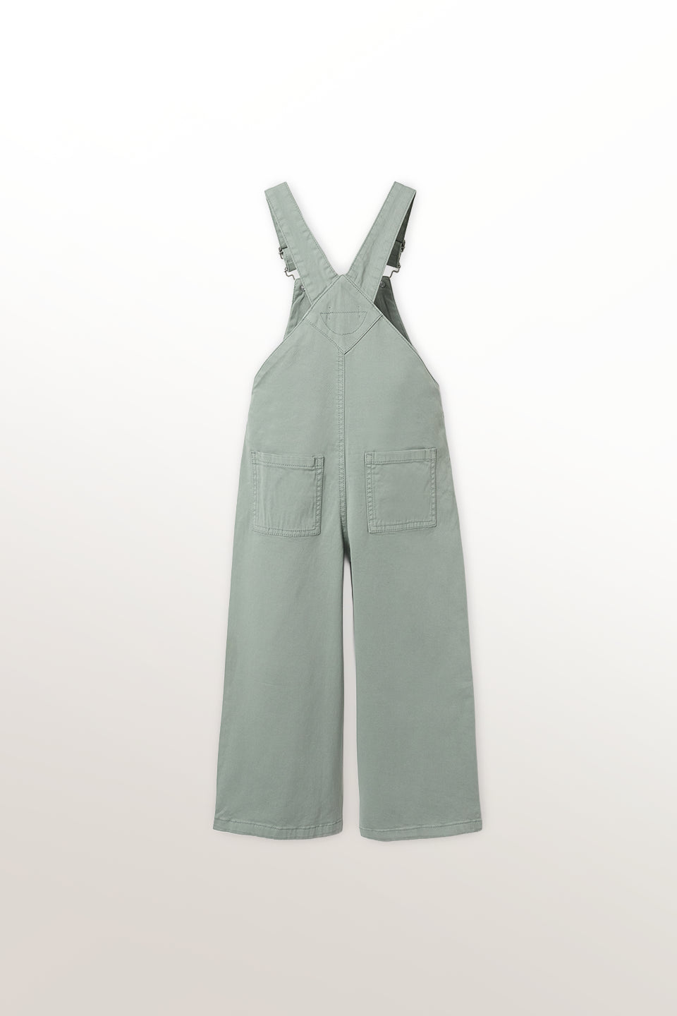 Mono de sarga verde niña