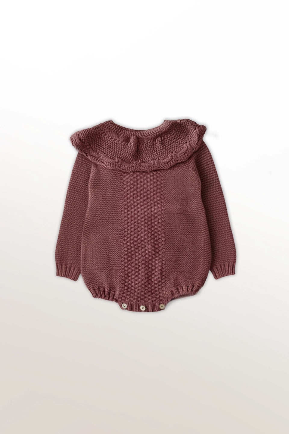 Pelele rosa viejo/malva empolvado