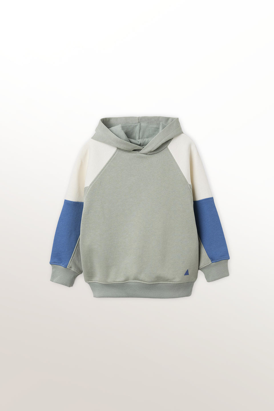 Sudadera fleece verde niño