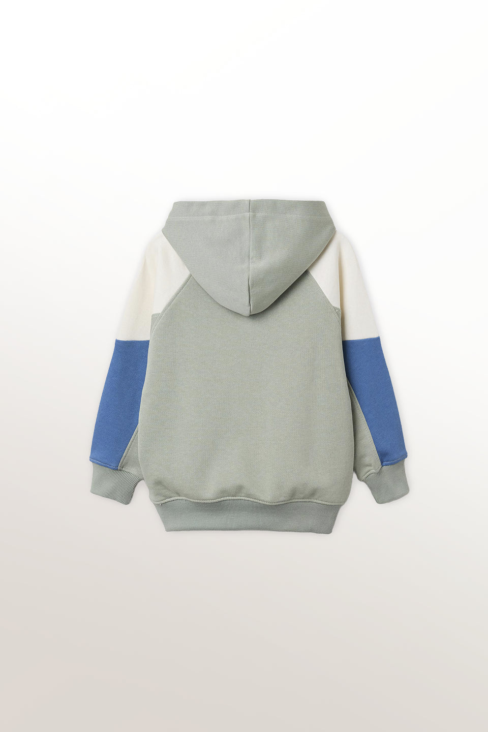 Sudadera fleece verde niño